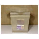 Storage Totes with Lids