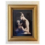 Framed Man & Baby Photo