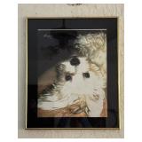 Framed Dog Photo
