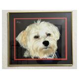 Framed Dog Photo
