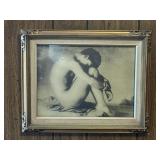 Framed Black & White Photograph