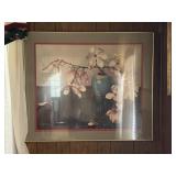 Framed Magnolias Print By Frans Oerder