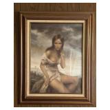 Broken Silence Framed Print by Vinciata