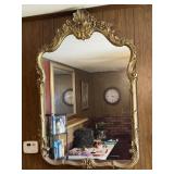 Ornate Gold Mirror