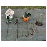 Hummingbird Feeder, Bird House & Yard Decor