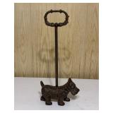 Cast Iron Scottie Dog Door Stop