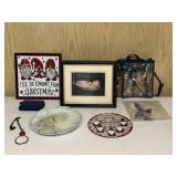 Clear Cross Body Purse & Home Decor