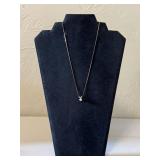 14 KT Gold Chain with Gemstone Pendant