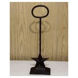 Cast Iron Star Door Stop