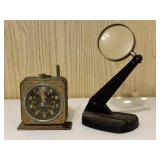 Vintage X-Ray Interval Timer & Magnifiying Glass
