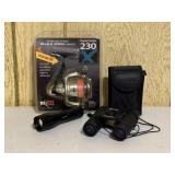 Bushnell Binoculars & Fishing Reel