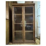 Wood Display Cabinet