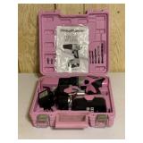 Pink Power Cordless 18-Volt 3/8 in Drill