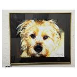 Framed Dog Photo