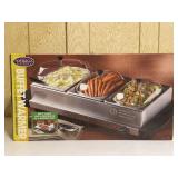 3-Station Buffet Server & Warming Tray