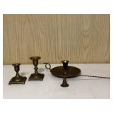 Brass Candleholders