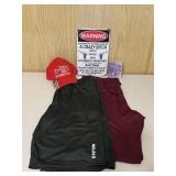 Trump 2020 Hat, Metal Sign & Athletic Shorts