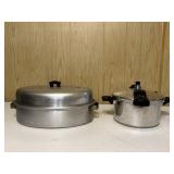 Aluminum Roaster & Pressure Cooker