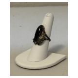 Sterling Silver Onyx Ring