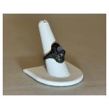 .925 Silver & Amethyst Ring