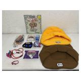 Dog Beds, Leashes, Cables & Sign