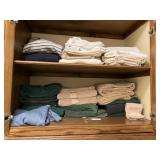 Assorted Linens and Towels
