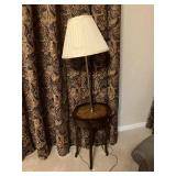 Side Table with built in lamp