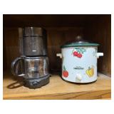 Braun Coffee Maker  Rival Crock-Pot Set