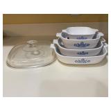 Blue Cornflower Pyrex Corning Ware