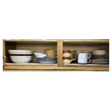 Assorted Plates, Bowls and Onion Soup Bowls