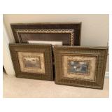 Set of 3 Landscape Framed Art