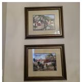 Two Framed Prints