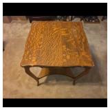 Oak Quartersawn Tiger Oak Side Table End Table