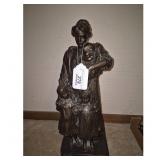 Sculpture of Mother with Three Children