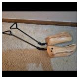 Wooden Shoe Stretcher Tree Pair