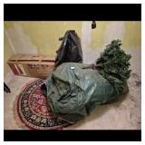 Christmas Trees and Rug