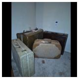 Vintage Luggage 4 Suitcases