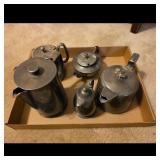Silver Plated Tea  Collection - 5 Piece
