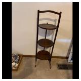 Wooden Tiered Plant Stand Display Shelf
