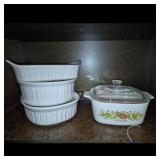 Corning Ware Casserole Dishes