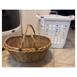 Laundry Baskets, Plastic and Wicker Baskets