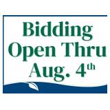Bid Now Thru Aug. 4