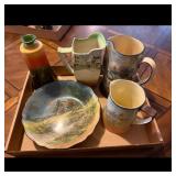 Royal Doulton Scenic Ware Pitchers and Bowl