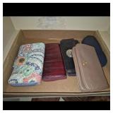 5 Womens Wallets - Various Styles and Colors