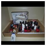 Assorted Nail Polish & Jilbere Nail File