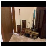 Brass Bugle Horn, Candlestick Holder, Lamp