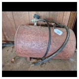Air Tank with Pressure Gauge and Hose