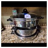 Multi-Tier Steamer Pot  with Lid