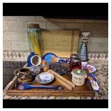 Kitchenwares Grater, Spoons, Jars, Cutting Board &
