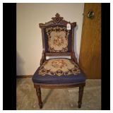 Needlepoint Accent Chair